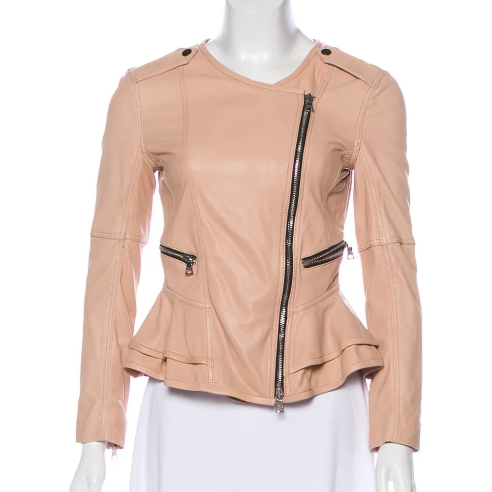MARISSA WEBB Leather Moto Jacket